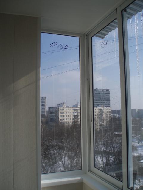 Алюминиевые окна на балкон в Москве
